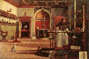 Vittore Carpaccio Saint Augustine in His Study oil painting on canvas